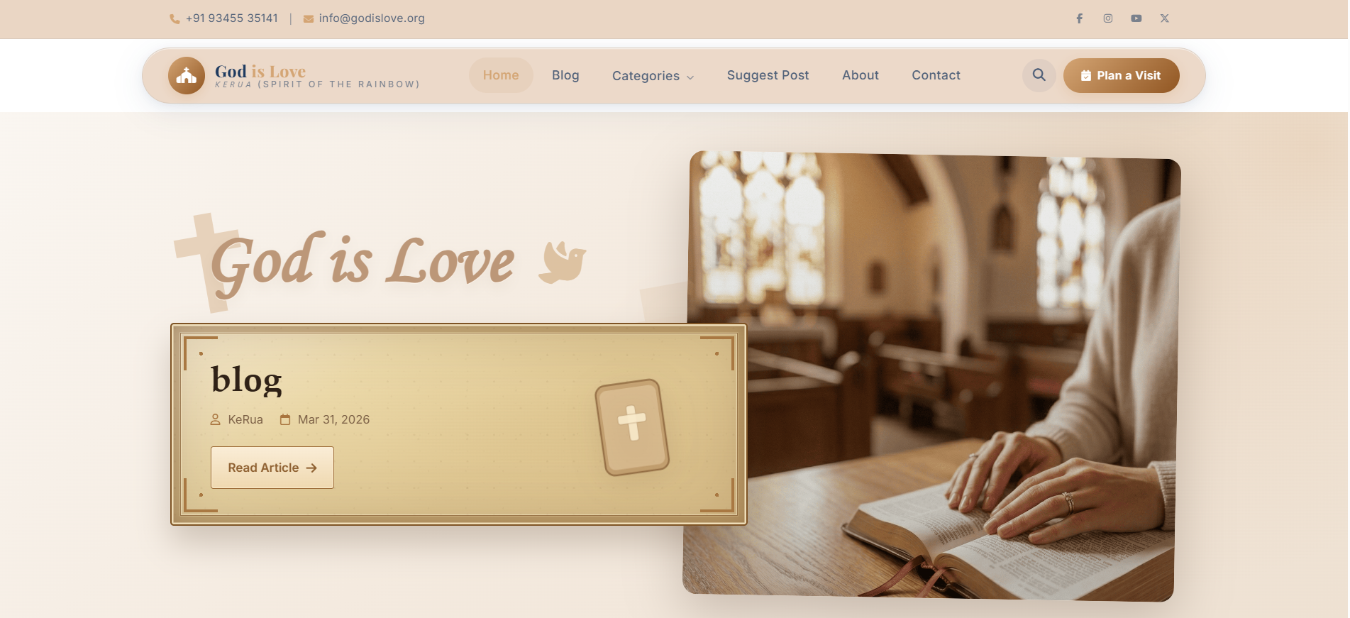 Blog - Dynamic Website