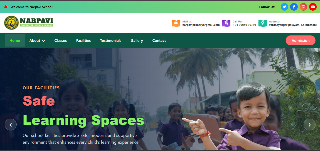 Narpavi Nursery & Primary School, Coimbatore